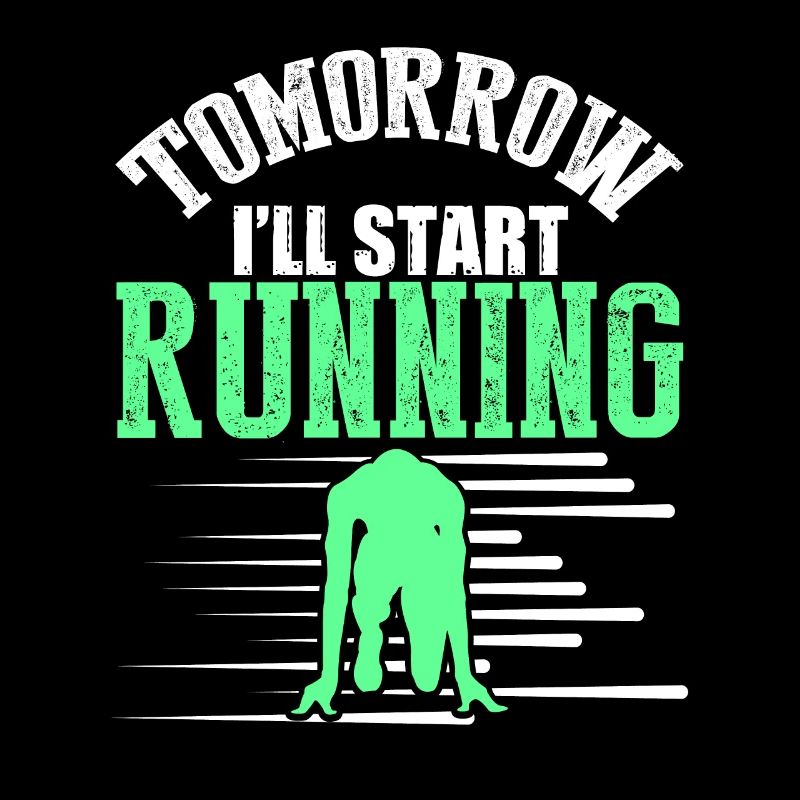 starte morgen rennen