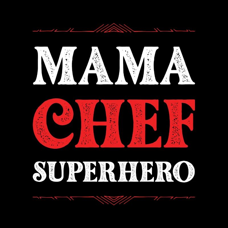 Mama Chef Superheld Mutter