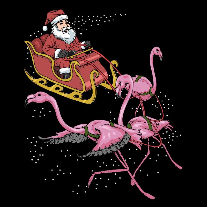 Flamingo Weihnachten