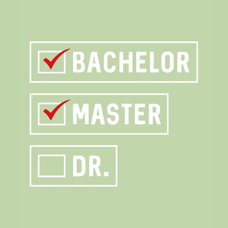Bachelor Master Doktor Abschluss Checkliste