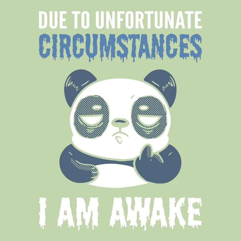 Due To Unfortunate Circumstances I Am Awake Panda