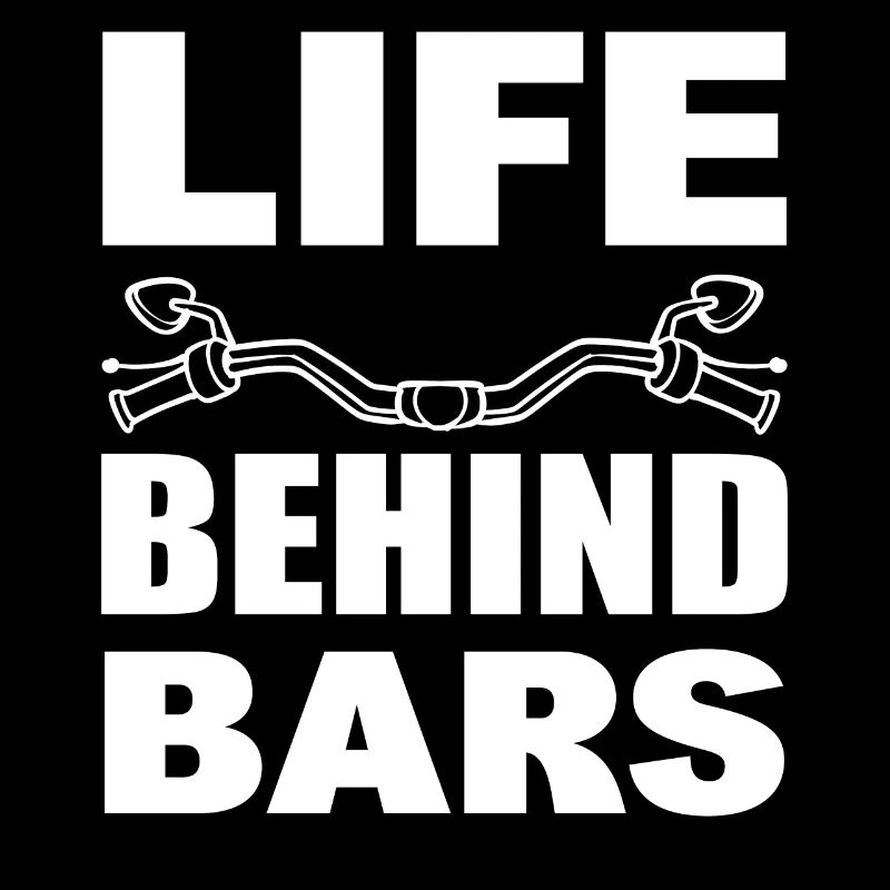 Life Behind Bars Motorradfahrer