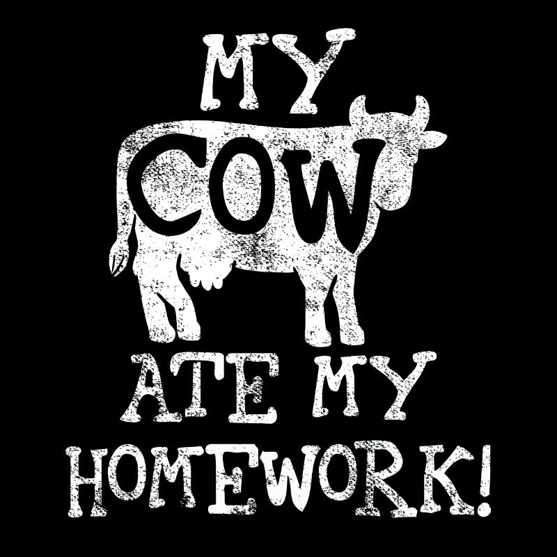 Vache de retour à l'école