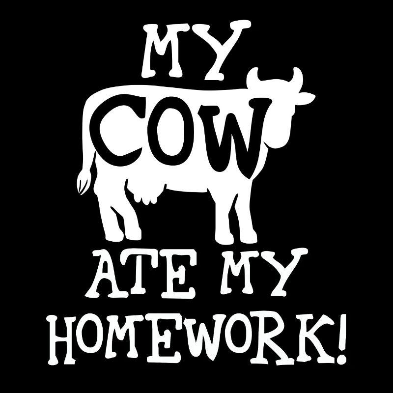 Vache de retour à l'école