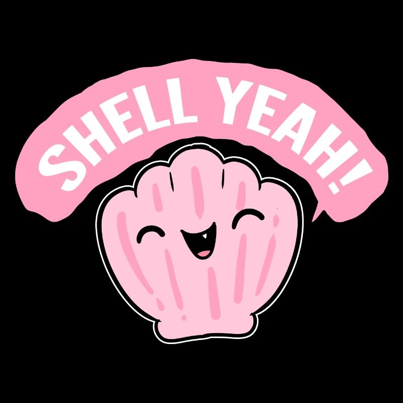 Shell yes! Beach lovers