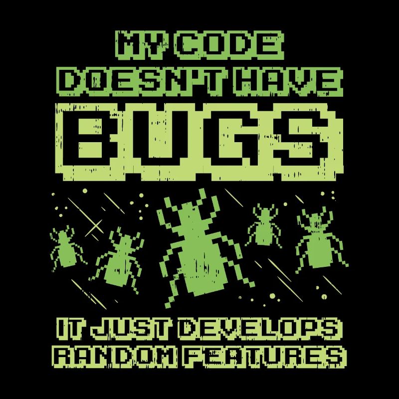 Code Bug Test Programmierer Entwickler Geschenk