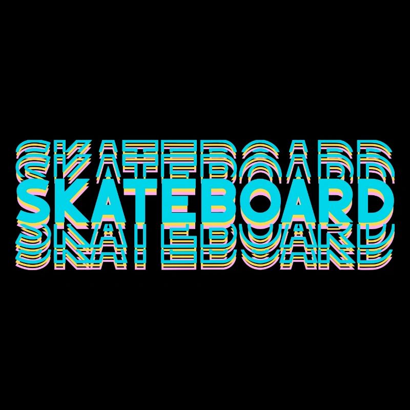 Skateboard Retro