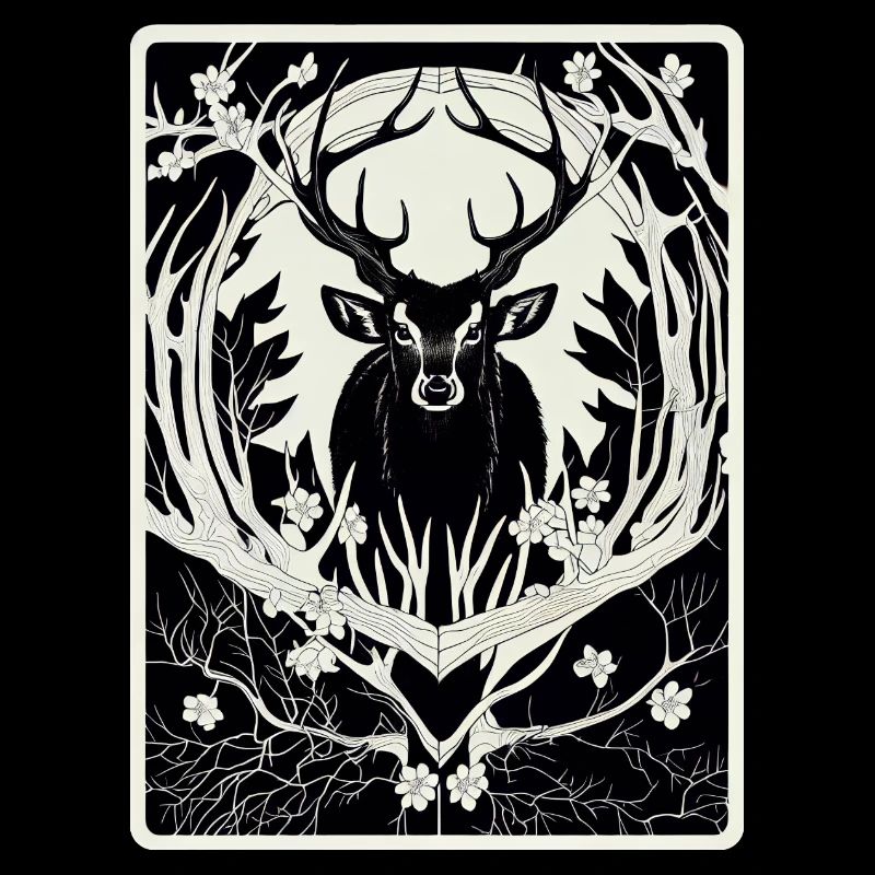 Deer in the forest