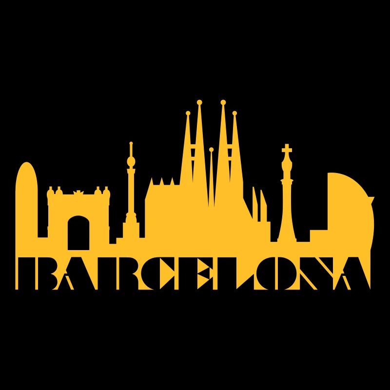 Skyline Barcelona Espagne