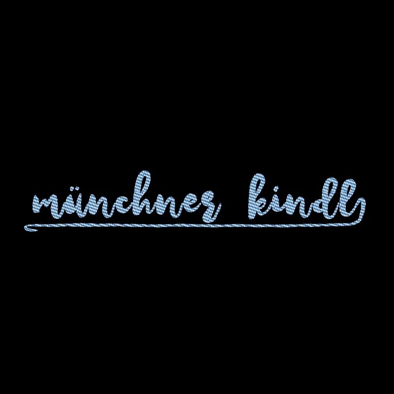 Munich Childl Logo || White blue