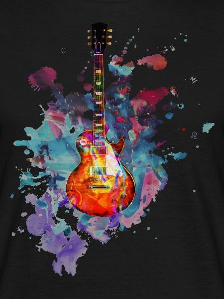 Les Paul Guitar Splash
