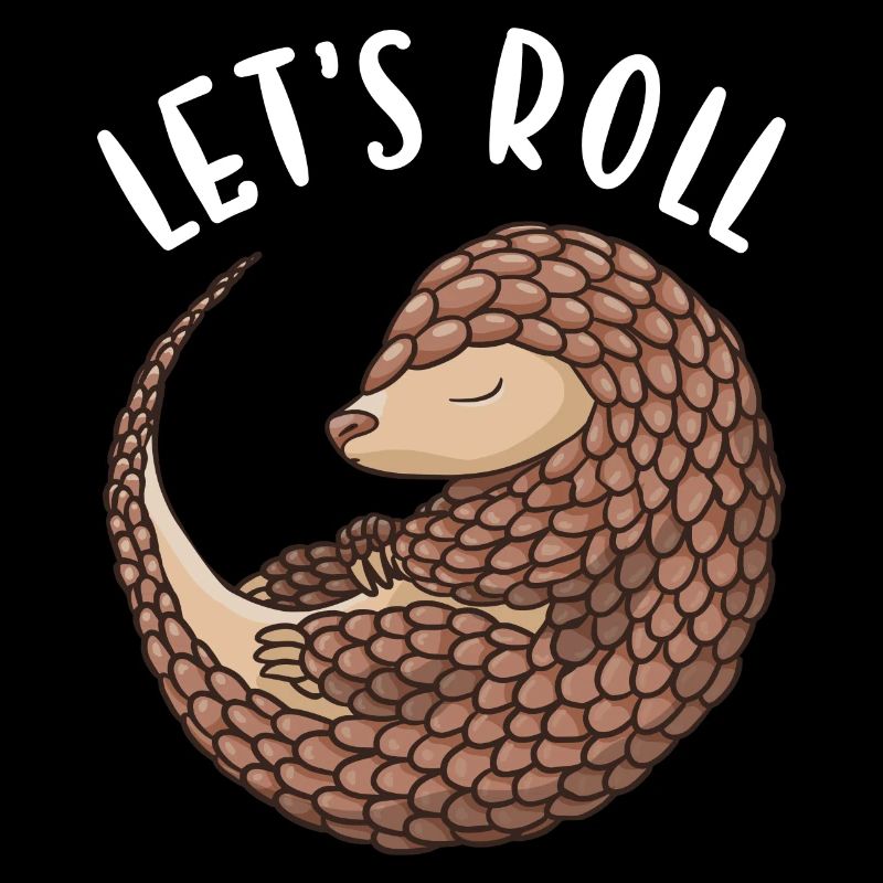 Let's Roll Pangolin