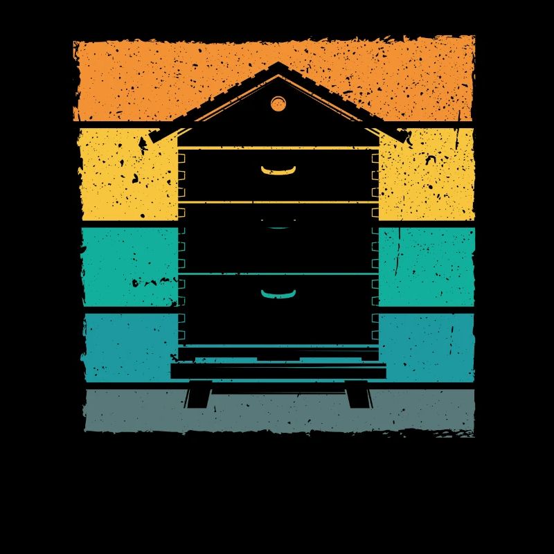 Beekeeper Beehive Retro