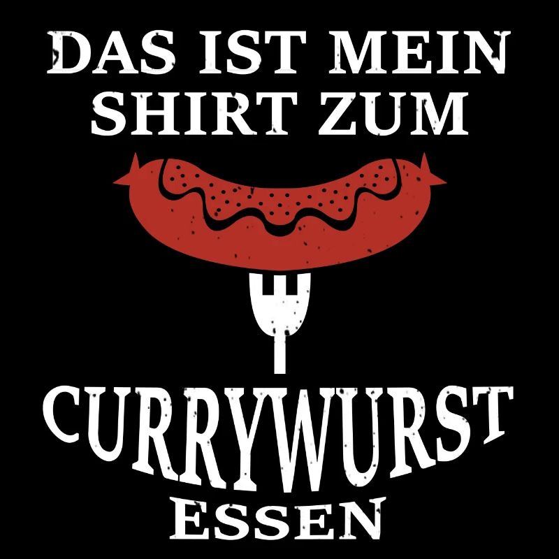 Currywurst Wurst Essen Geschenk
