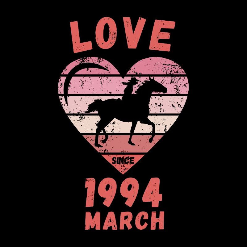 Anniversaire de l’Amour de l’équitation Mars 1994