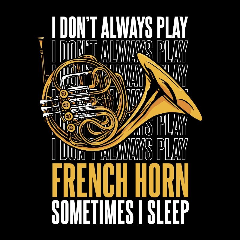 French Horn Instrument