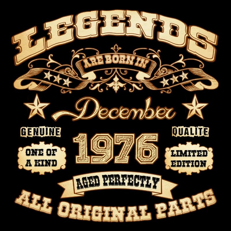 Legenden werden im Dezember 1976 geboren