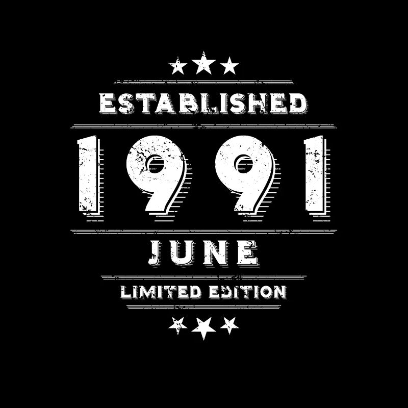 Geburtstag im Juni 1991 - June