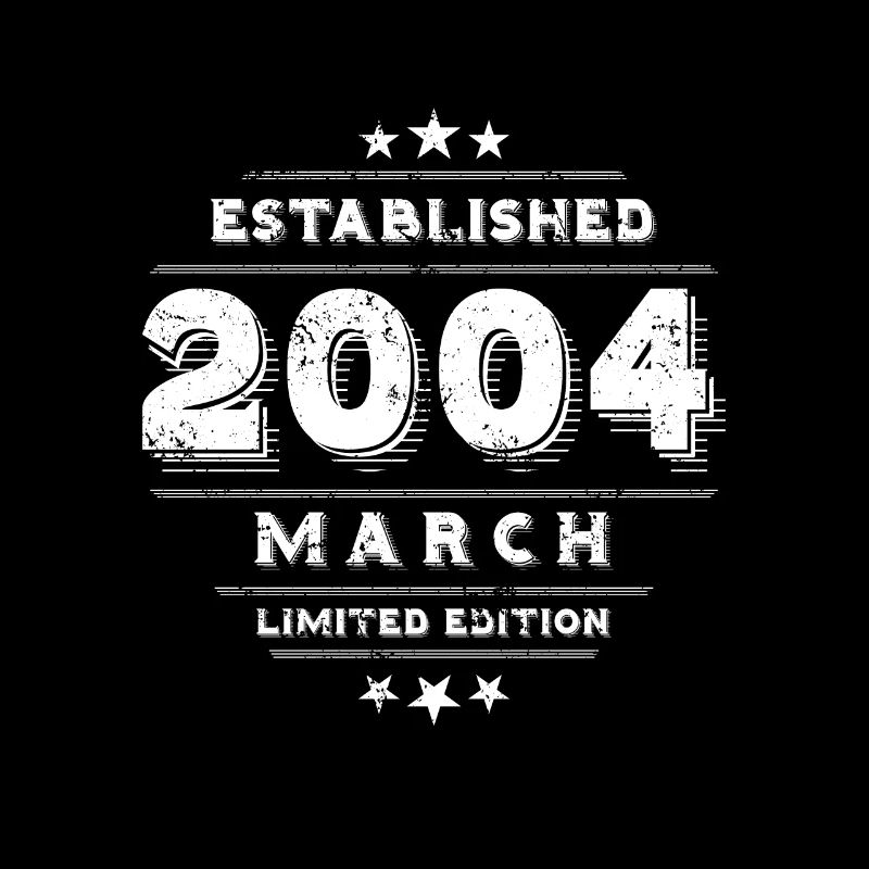 Anniversaire en Mars 2004 - Mars