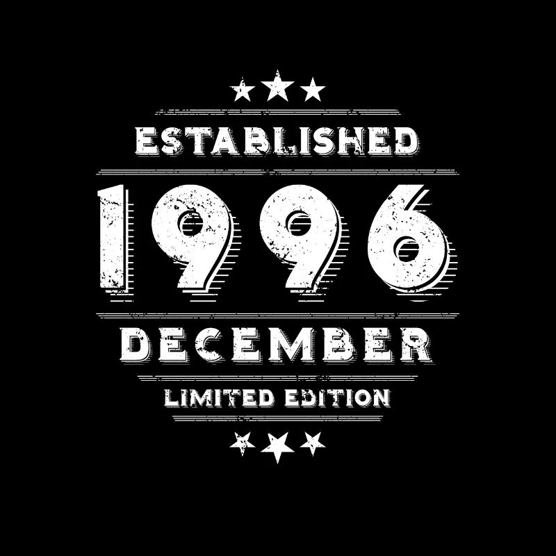 Geburtstag im Dezember 1996 - December