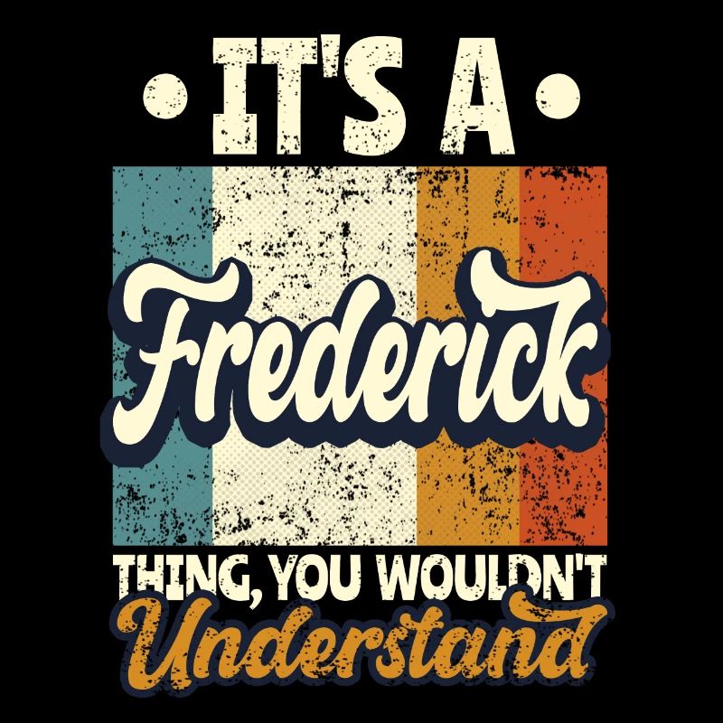 Nom Frederick Cadeau Citation d’anniversaire