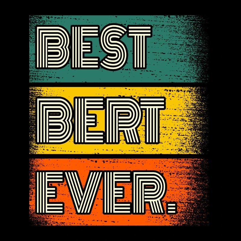 Bert Nom Cadeau Citation Drôle