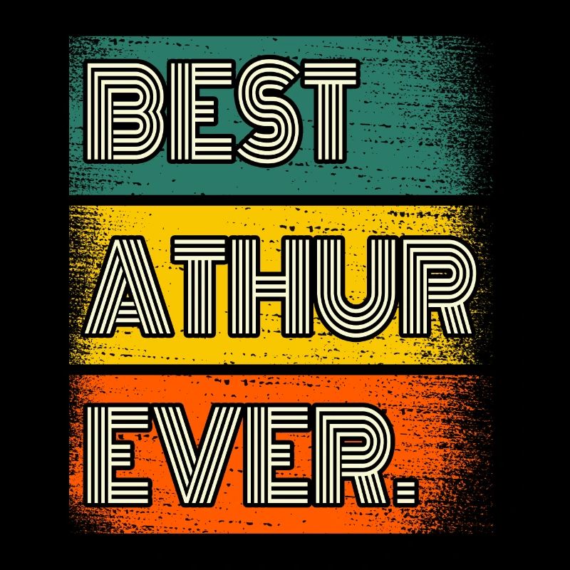 Athur Name Geschenk Spruch Lustig