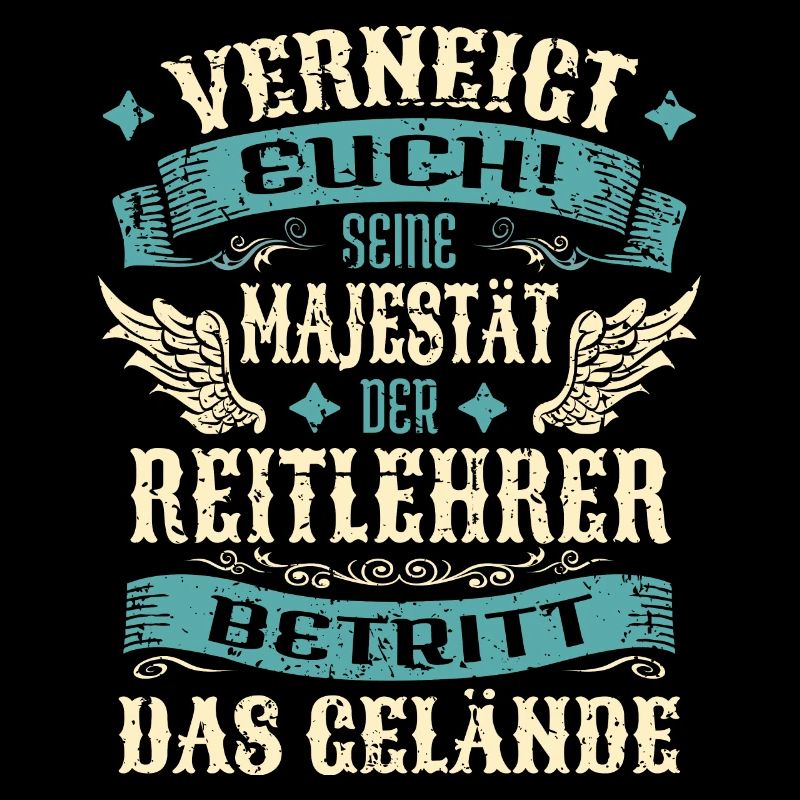 Reitlehrer Geschenk Lustige Sprüche