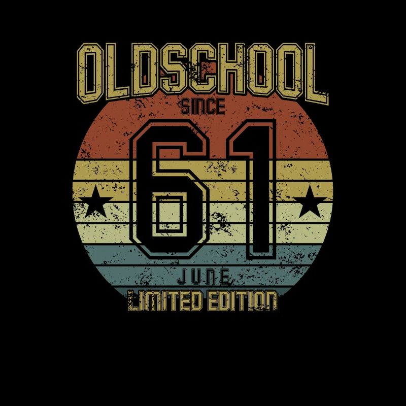 June 1961 - Geburtstag im Juni Oldschool