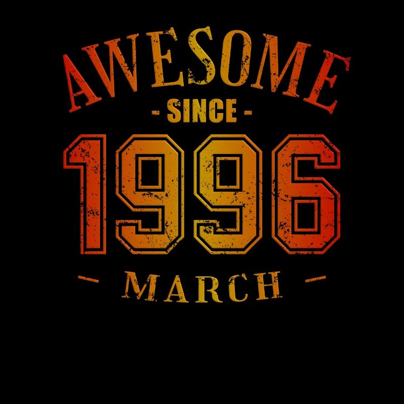 March 1996 - Geburtstag im März Awesome