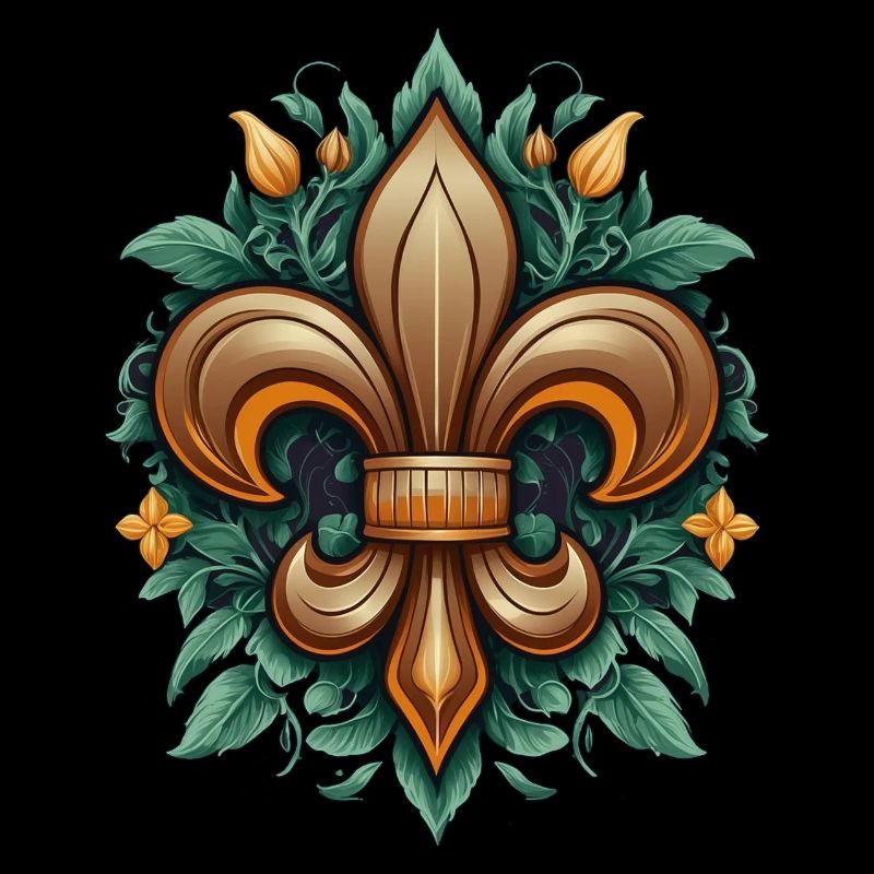 Scouts Scouts Fleur-de-Lis Embl Traditionnel
