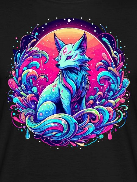 Fox Art Psychedelic