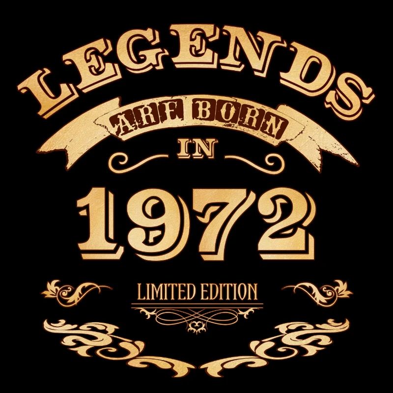 Legenden wurden 1972 geboren