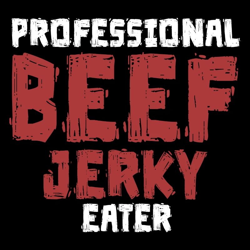 Amateurs professionnels de viande séchée de bœuf