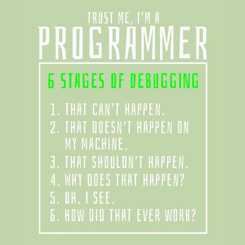 Étapes de débogage programmeur