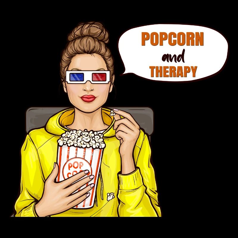 Popcorn Is Cheaper Than Therapy Kinofan