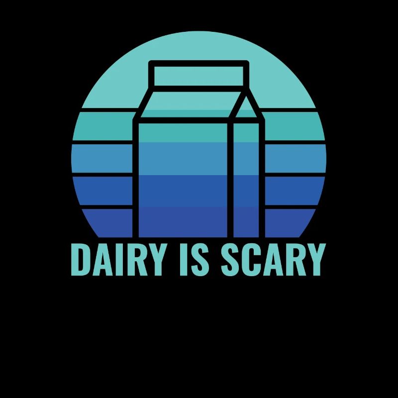 Dairy is Scary - Intolerance Milk Cheese