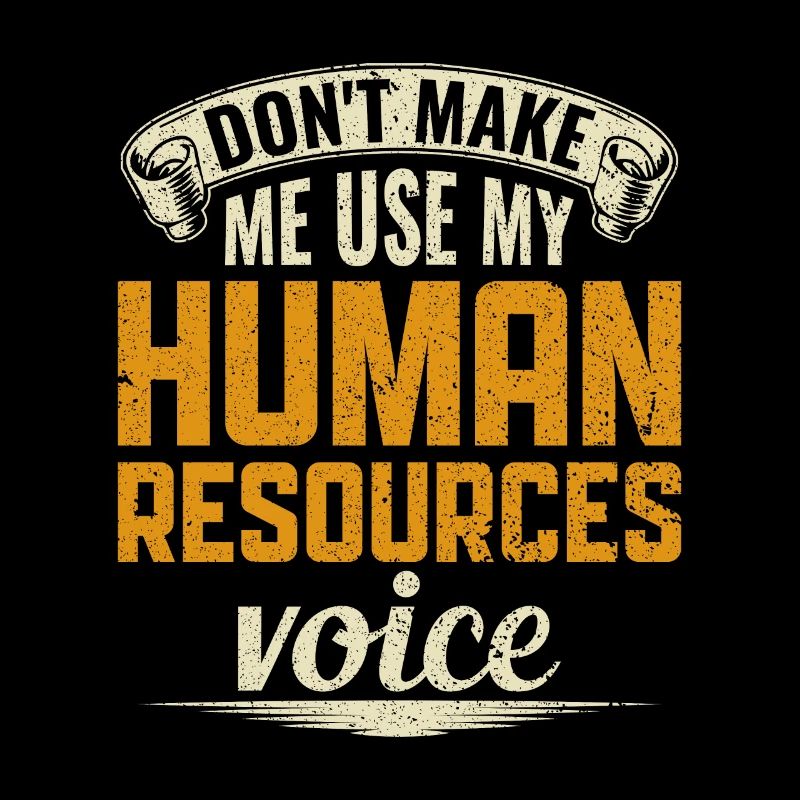Ne me faites pas utiliser ma voix en ressources humaines - RH