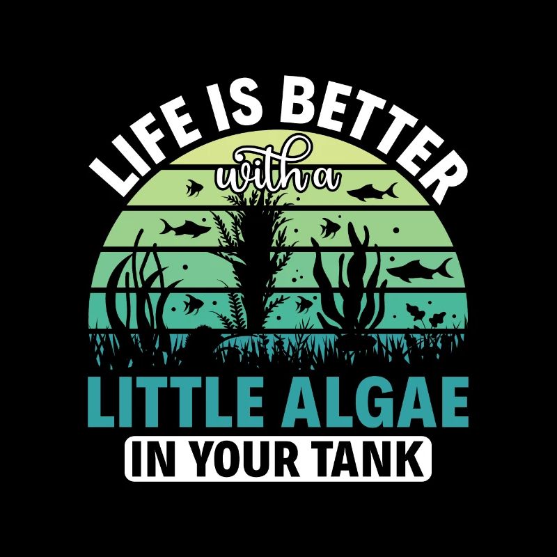 Life is better with Algae - Aquascaping Aquarium