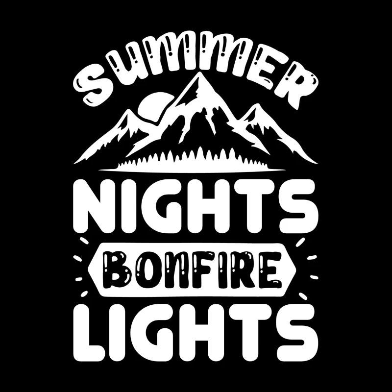Summer Nights Bonfire Lights