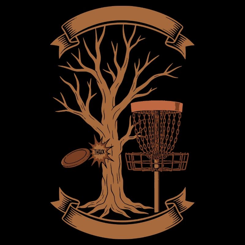 THACK Arbre Hit Disc Golf Panier Disque Volant