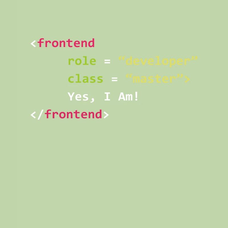 Développeur Frontend Programmeur Funny Gift Coder