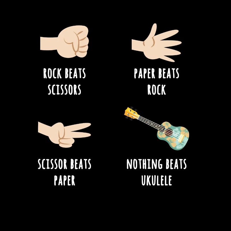 Ukulélé Rock Beats Scissors, Nothing Beats