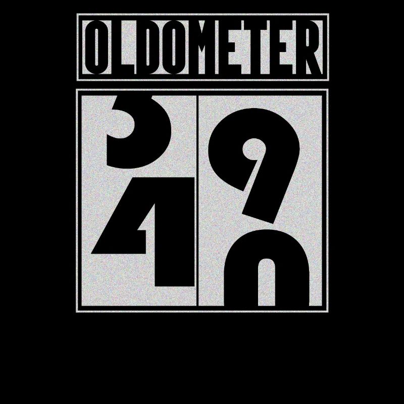 Oldometer 40. Geburtstagsgeschenk