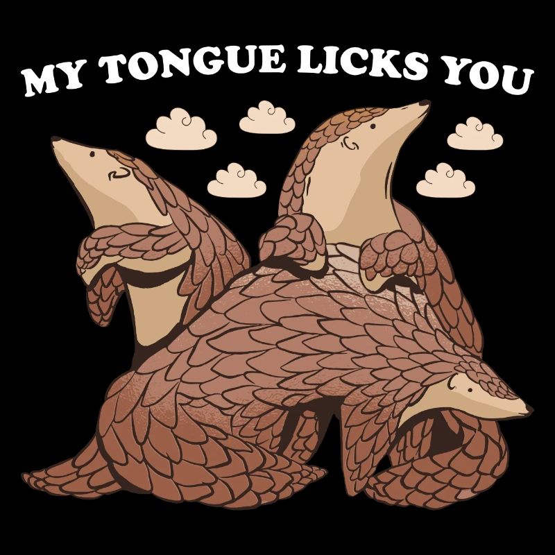 Ma langue te lèche Pangolin