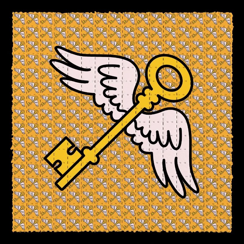 LSD Flying Keys Blotter Sheet