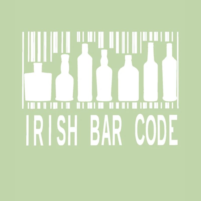 Funny St. Patrick's Day Irish Beer Lovers Bar Code