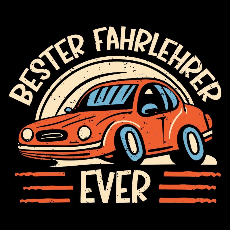 Fahrlehrer Geschenk Fahrschule Lehrer Spruch
