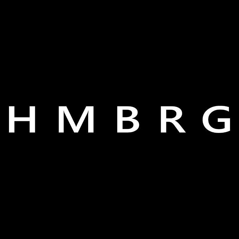 HMBRG Hamburg Deutschland - Dunkles Clean Design