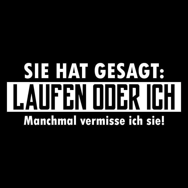 laufen oder ich